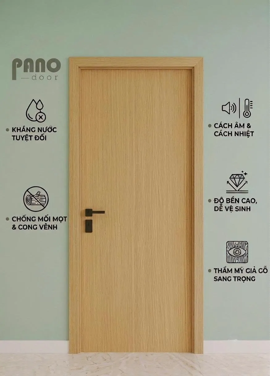 Qui cách cửa nhựa composite PANO Door — ảnh 3