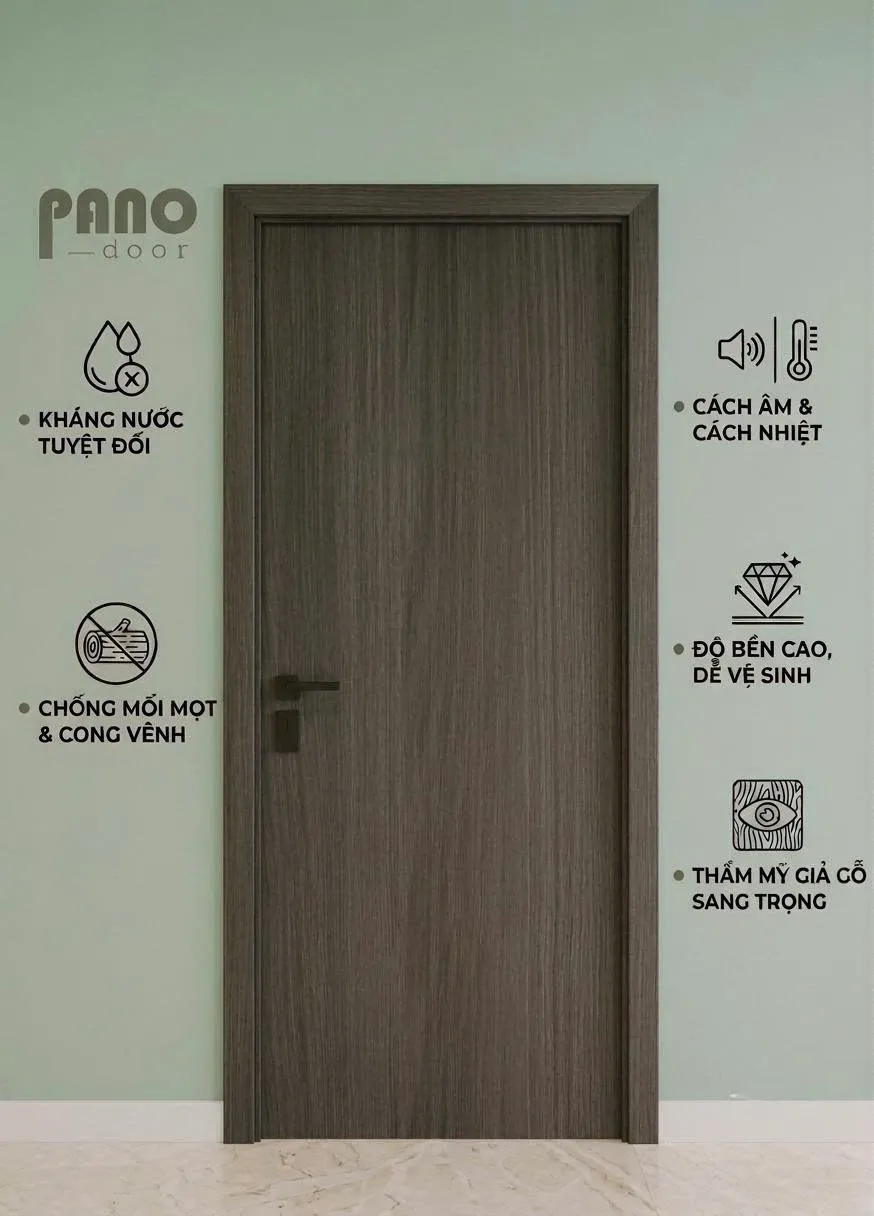 Qui cách cửa nhựa composite PANO Door — ảnh 4