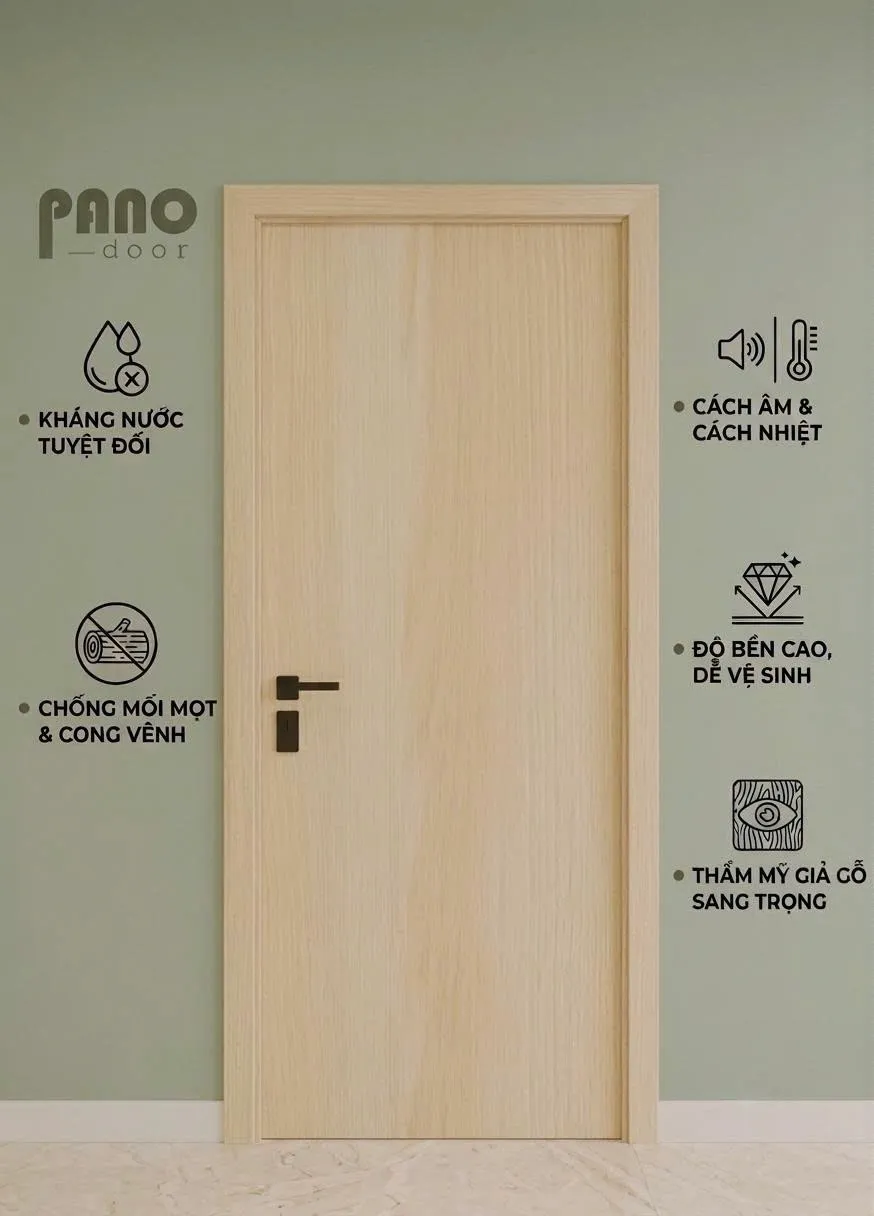Qui cách cửa nhựa composite PANO Door — ảnh 5