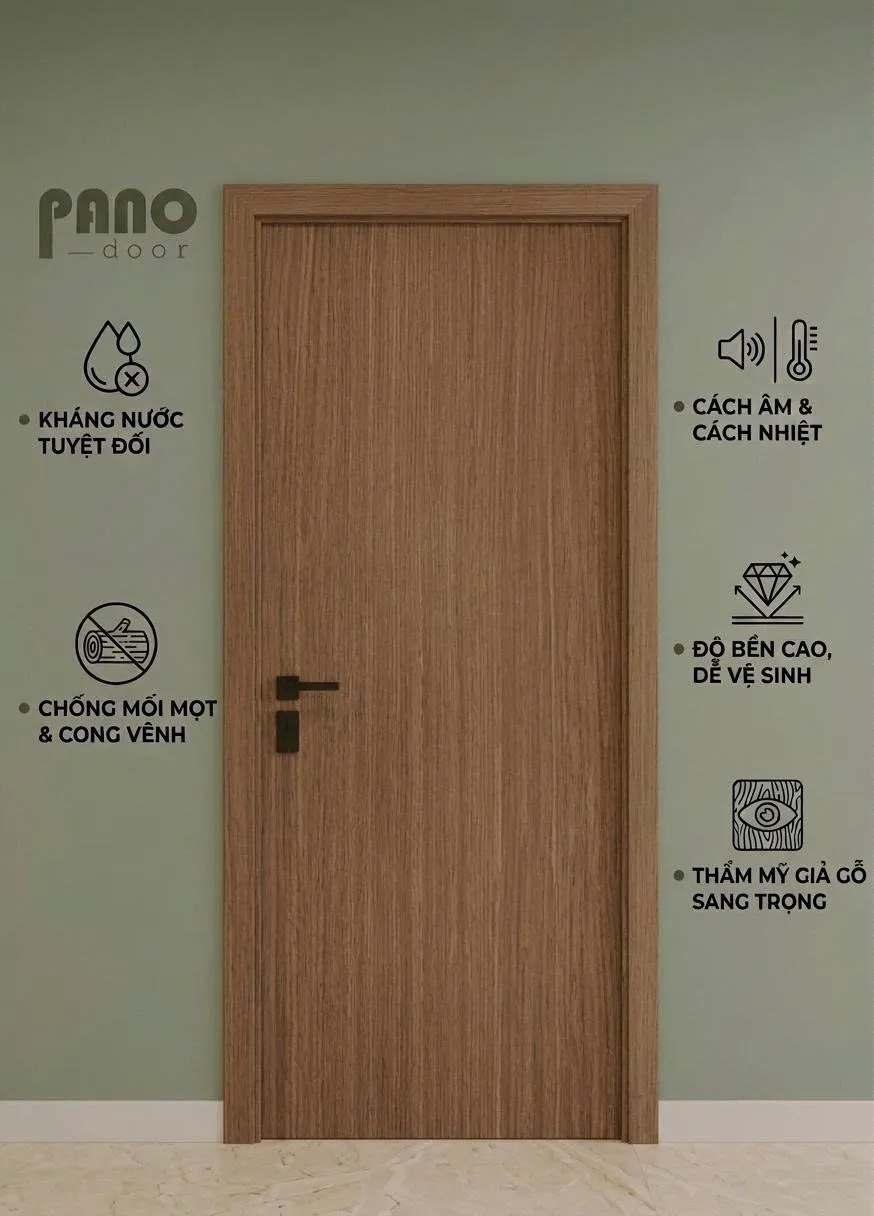 Qui cách cửa nhựa composite PANO Door — ảnh 6