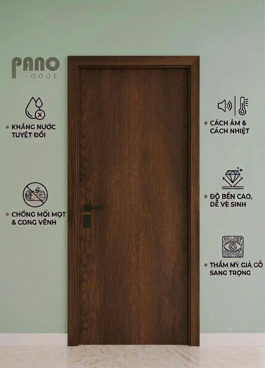 Qui cách cửa nhựa composite PANO Door — ảnh 7