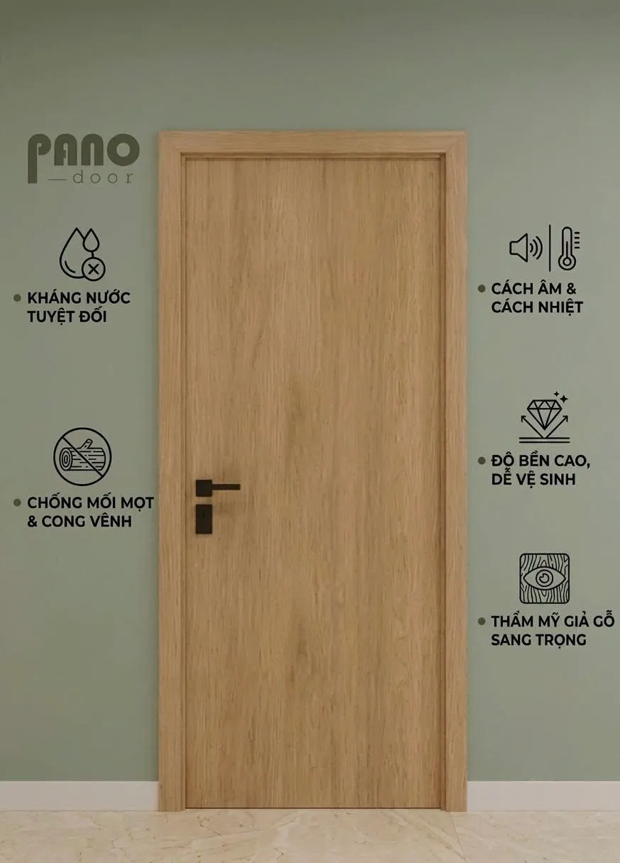 Qui cách cửa nhựa composite PANO Door — ảnh 9