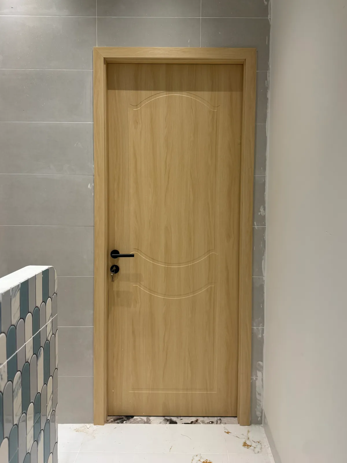 Cửa nhựa composite mẫu cánh huỳnh H1